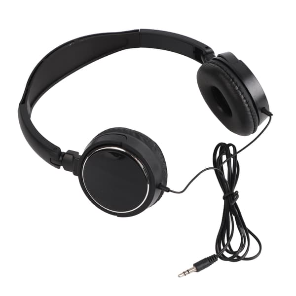 Hopfällbara On-Ear Trådbundna Hörlurar HiFi Stereo Bas Kompakta
