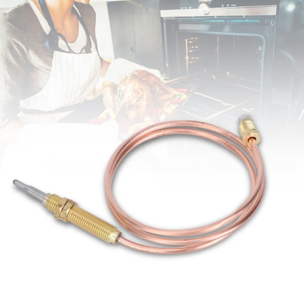 M8 Gevind Termoelement Probe 600mm Gasbrænder til Pejs BBQ Grill Dele