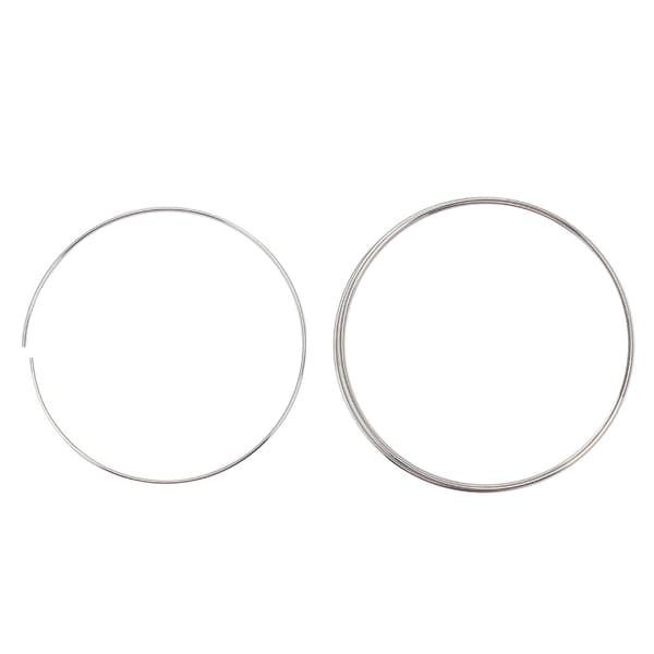 100 stk. 55 mm diameter Memory Wire Armbåndsløkker til smykkefremstilling