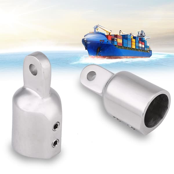 7/8 tommer 22 mm rustfrit stål øjeende til båd Bimini Top Cap Fitting Hardware