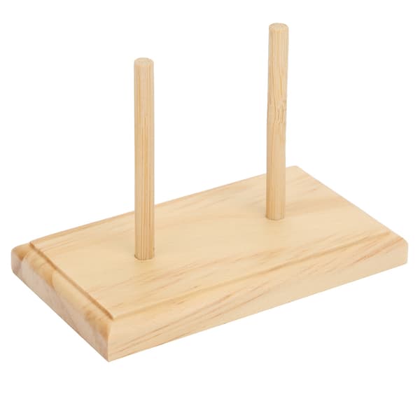 Broderi sytrådsholder trådspole spoleholder med 2 aksler
