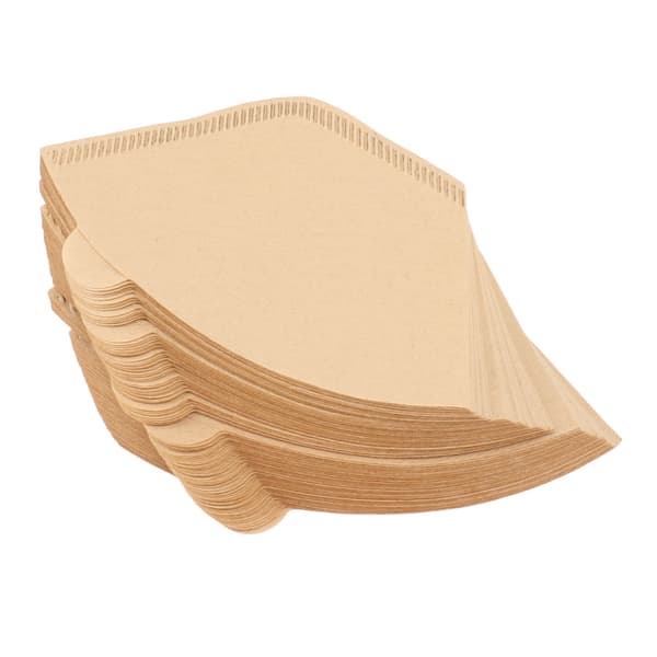 Kaffepapirfiltre til Pour-Over & Drypkaffemaskiner - 100 stk., 1-2 kopper