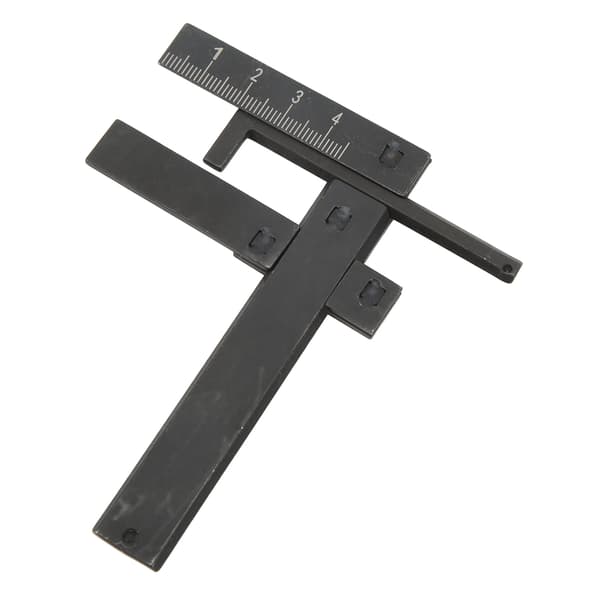 Karburator Flydeniveau Måler Metrisk Display 0-40mm Justerbart Stål til de fleste Motorcykler