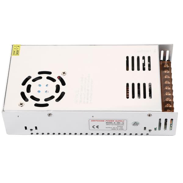 12V 30A Universal Reguleret Switching Strømforsyning, Temp Kontrol, til LED Strip Belysning