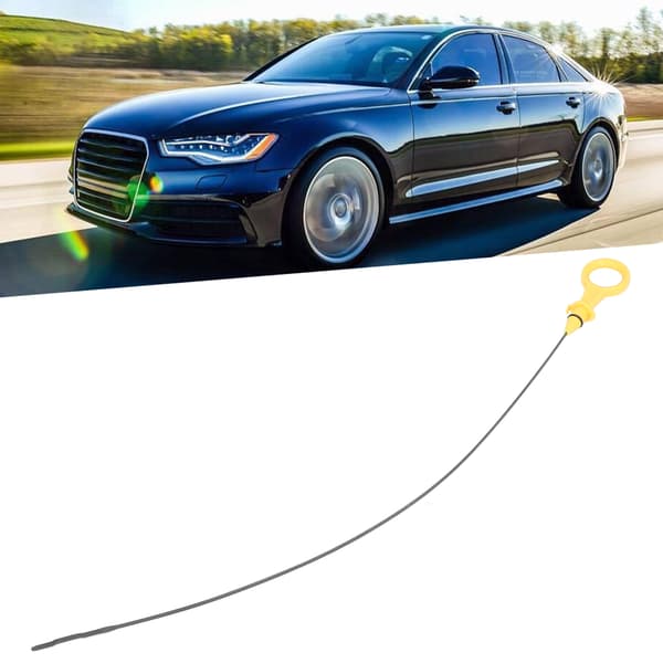 Motoroliepind ABS rustfrit stål niveauindikator til Audi A3 A4 A5 A6 Q3 Q5 TT 2.0