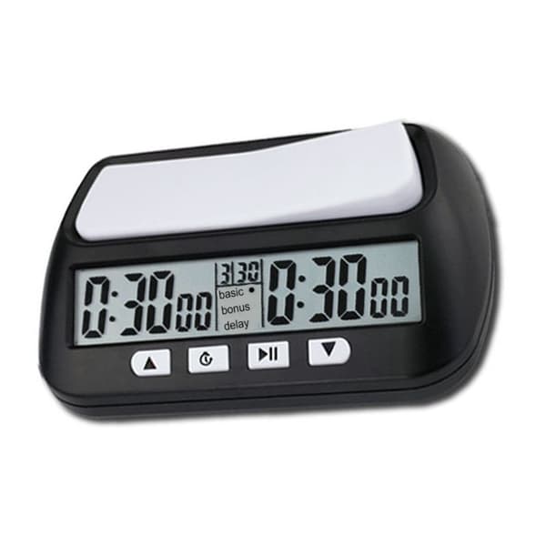 Skakur Digital Skak Timer med Lydalarmfunktion YS 902 Sort Engelsk Version