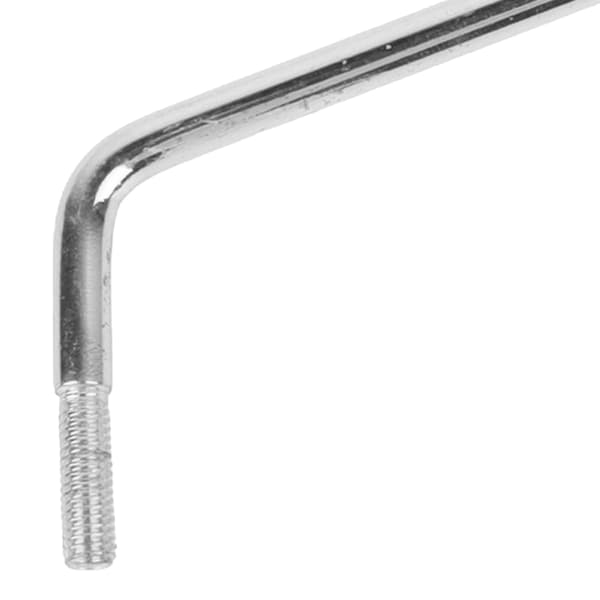 Metallgitarr Tremolo Spak Enkel Whammy Bar med Vit Spets Silverstav för Elgitarr, 1 Styck