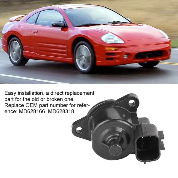 Højkvalitets bil tomgangsluftreguleringsventil passer til MITSUBISHI Eclipse 2000-2005 MD628166