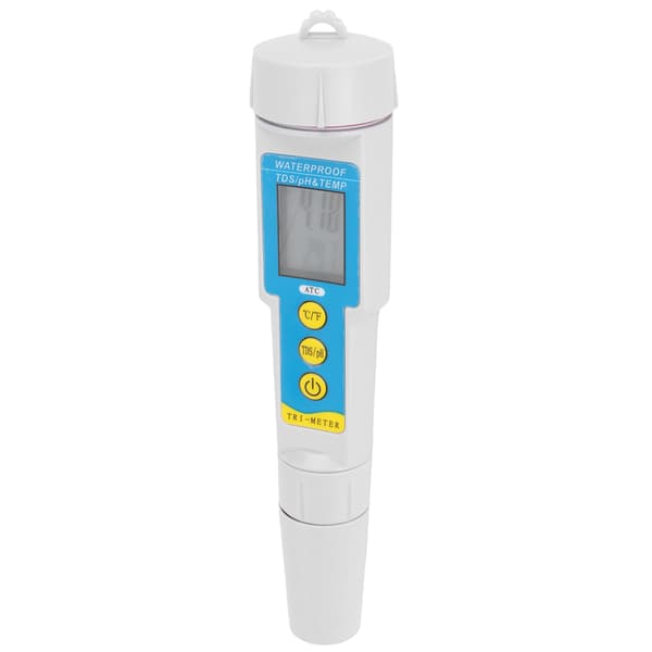 PH-986 3-i-1 Vandkvalitetstester PH/TDS/TEMP Pen, Bærbar Multifunktionsmåler