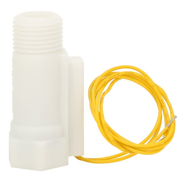 Vandstrømssensorafbryder Stempel G1/2in Han/Hun Gevind Plast DC0-110V