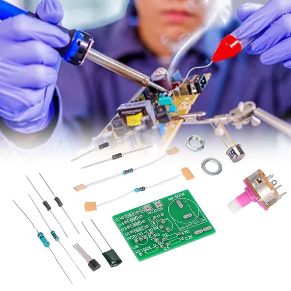 BT33 Transistor Lampe Dæmper Modul Sæt, DIY Elektronisk Produktionskort, Justerbar Bordlampe Dæmpning