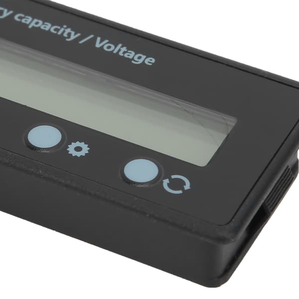 12V-100V LCD-akkumonitori volttimittari sinisellä taustavalolla digitaalinen testaaja