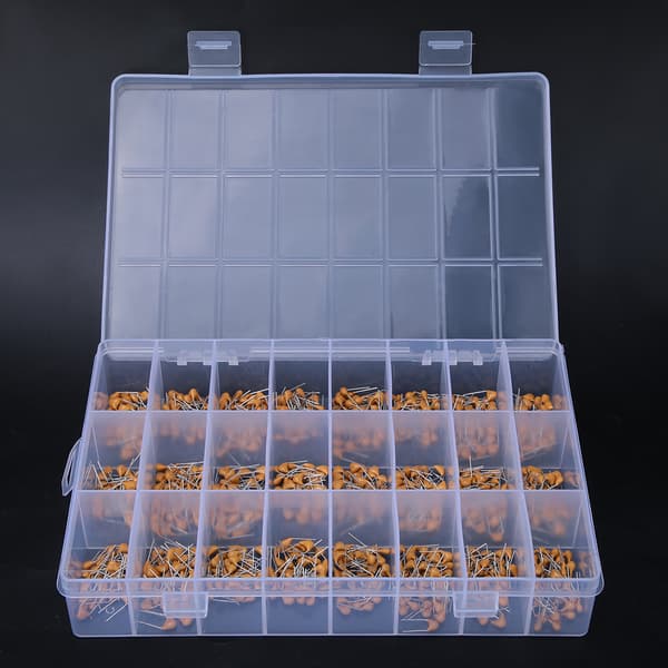 840PCS 24Values 0.1uF 47nF MLCC Keramisk Kondensator Sortimentssats