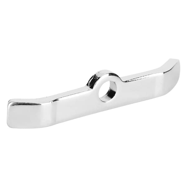 8 stk. krom ventilkapsel hold-down tabs sprederstænger passer til Chevy 283 305 327 350 sølv