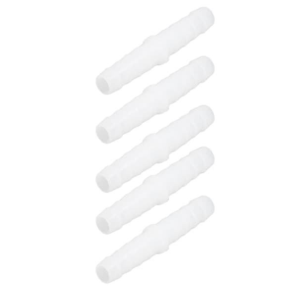 10 st plastslangkoppling rak skarvförbindare 6mm x 6mm