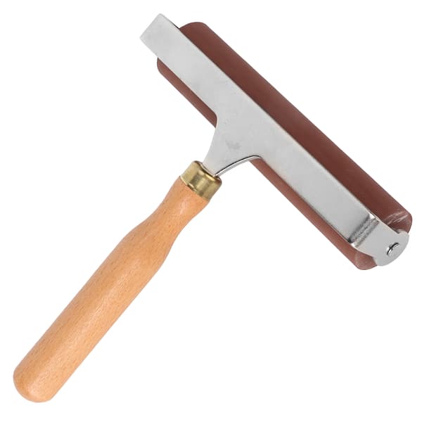 Brayer Blød Fleksibel Robust Holdbar Elastisk Gummirulle til Trykning Scrapbøger 15cm