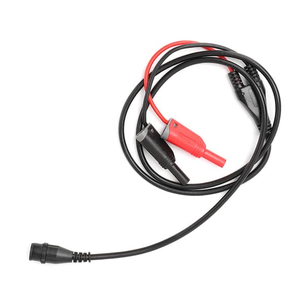 BNC han til 4 mm bananstik koaksial testkabel, 1 m, til oscilloskopsonde