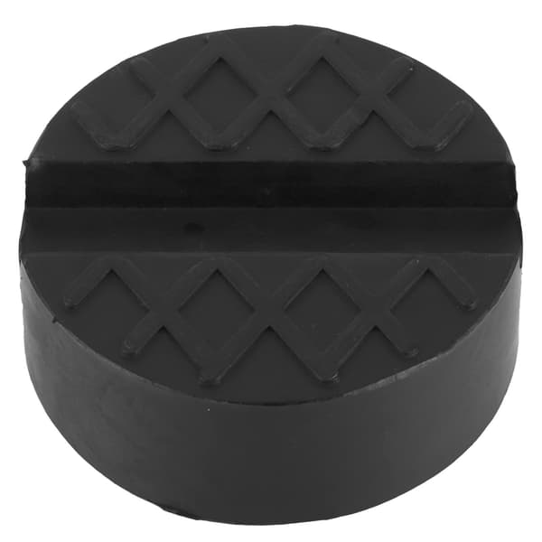 Universal Bil Domkraft Pad Adapter Slitsad Gummi Ram Skydd Stöd 6.5cm Dia
