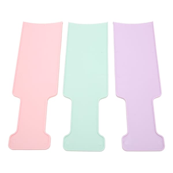 3 farver Balayage Highlighting Paddle Dye Folie Farvning Balayage Board Sæt til Hårblegning