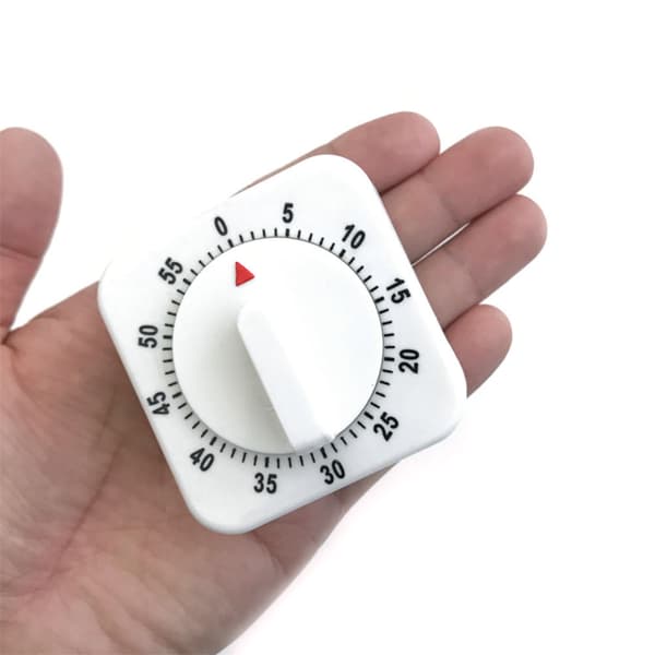 Mini mekanisk timer 60 minuters nedräkningsklocka larm köksredskap