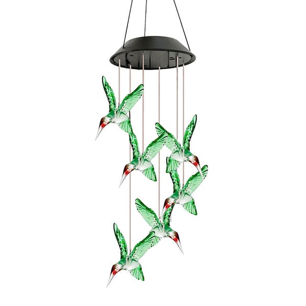 Farveskiftende Solar LED Vindklokke Lys til Have & Altan