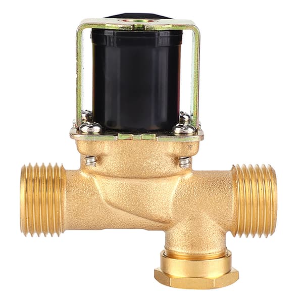 1/2\" Mässingsmagnetventil NC Vatteninlopp, 12V DC Normalt Stängd, 2-vägs