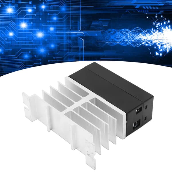 BERM SSR Solid State -rele DC-ohjaus 3-32V, kytkentä 5-220V DC 25A teollisuusmoduuli