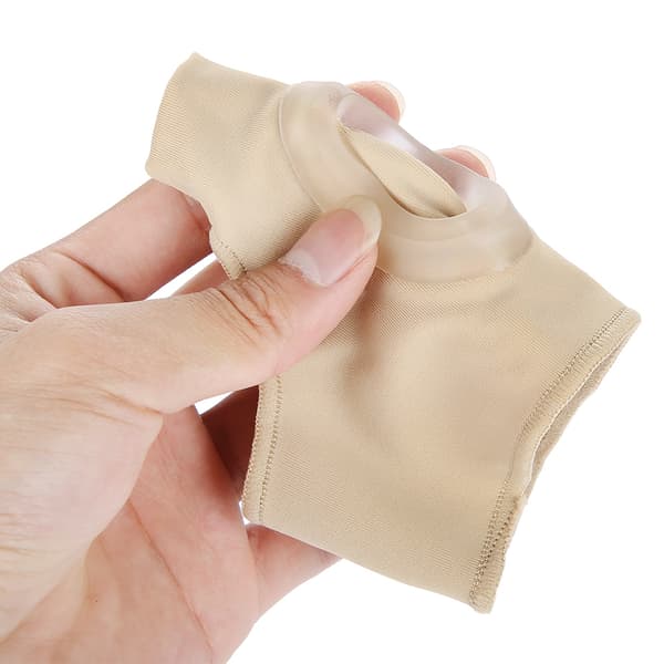 Silikon Bunion Straightener Hallux Valgus Corrector Tåskydd Fotvård Smärtlindring L