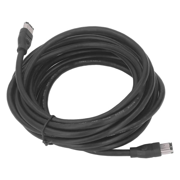 Firewire 6-bens han til 6-bens han IEEE1394-kabel til videokamera, digitalkamera, printer - 4,8m