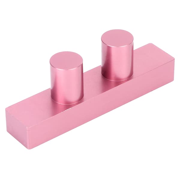 DIY Læbestiftform 2 Huller Aluminium Multifunktionel Lipgloss Balsam Fyldemaskine til Makeup