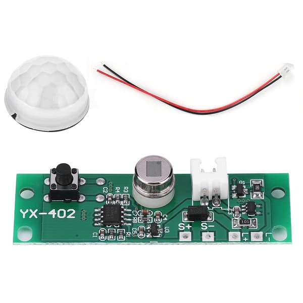 Solar Sensor Modul IR Menneskekropsbevægelsesdetektor til Væglampe 3.7V PCB Controller