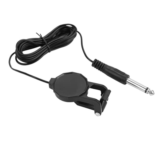 3,5 mm Piezo Pickup Mikrofonklämma för fiol akustisk gitarr