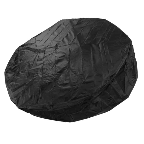 Vattentätt dammskydd för runt bubbelbadkar - 210x30cm Silver Polyester Taft