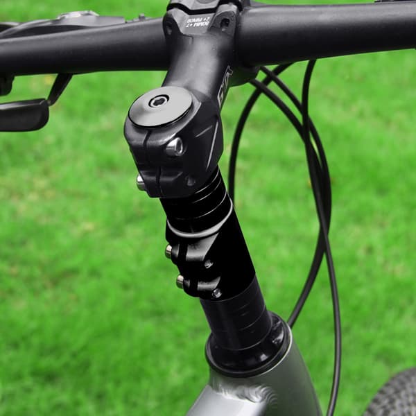 Cykel MTB Styrgaffelstamlyftförlängningsadapter (svart)