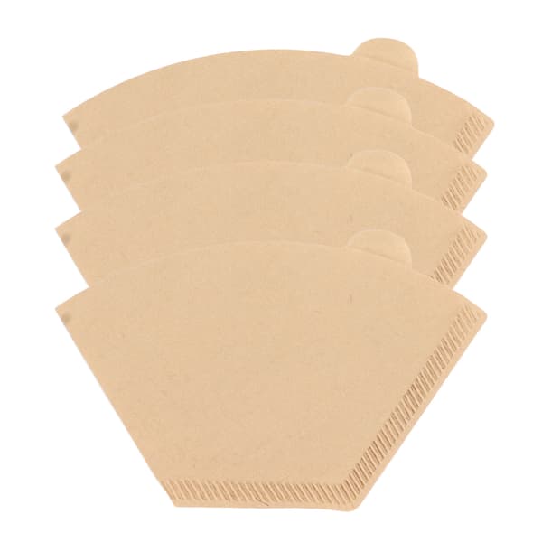 Kaffepapirfiltre til Pour-Over & Drypkaffemaskiner - 100 stk., 1-2 kopper