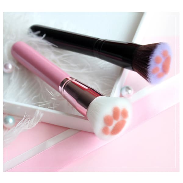 Sød Kattepote Makeupbørste Professionel Kosmetisk Børste Blush Concealer Kontur Pudderbørste