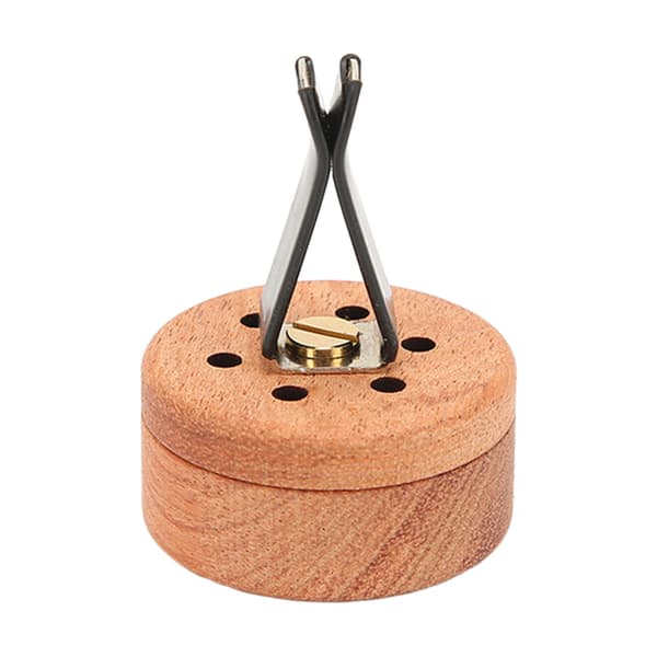 Bil eterisk olja diffusorer rosenträ doft bärbar mini bil trä diffusor med vulkanisk sten för bilens luftutlopp