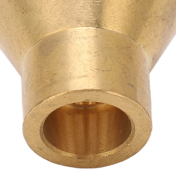 Kølemiddeldistributør Messing 12,8 mm indløb 6,5 mm udløb 7-ports splitter til HVAC-systemer