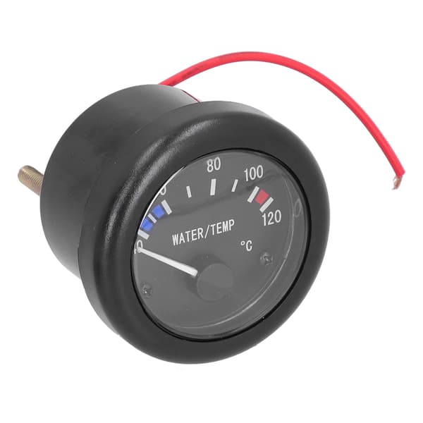 Marin vandtemperaturmåler 40-120℃ LED-baggrundsbelysning med alarmsensorindikatorlys 12V