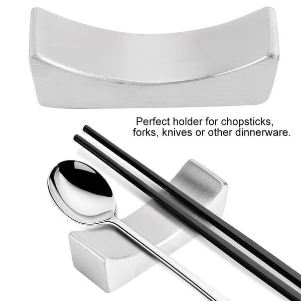 Genanvendelig non-stick spisepindsholder i 304 rustfrit stål
