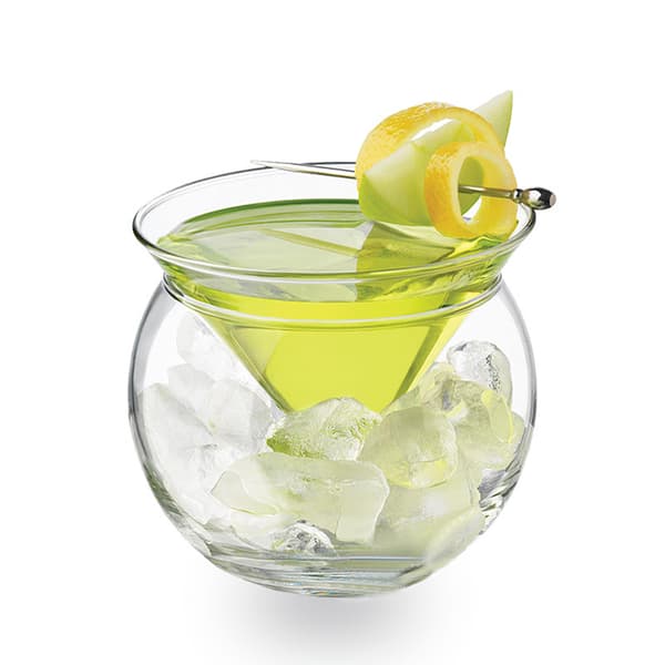 2-pack Martini-glas, 260 ml runda cocktailglas för fest