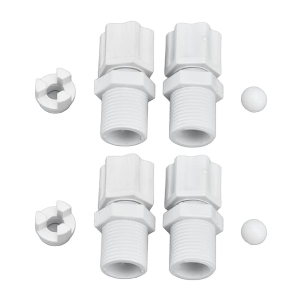 2-pack backspolningsventiladaptermontering poolrengöringsdelar för HAYWARD CL200 CL220