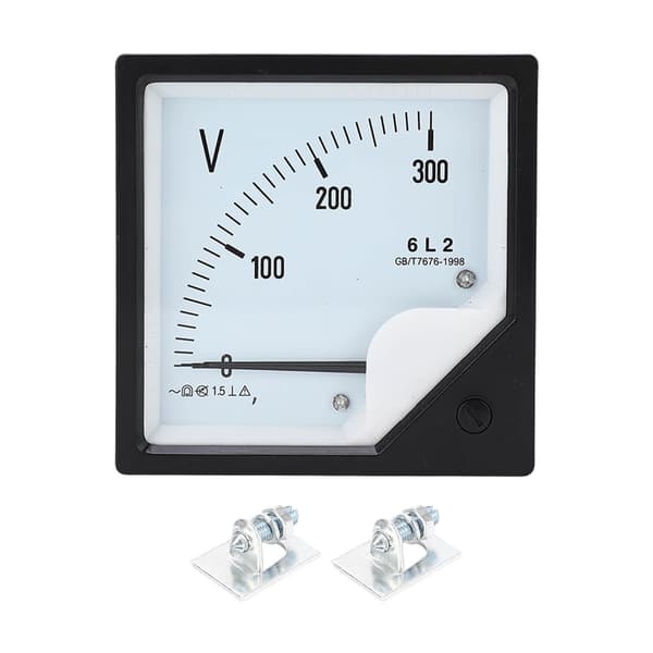 AC Voltmeter 0-300V Analog Måler 2,5% Nøjagtighed Pointer Voltmeter til Generatorer & Strømudstyr