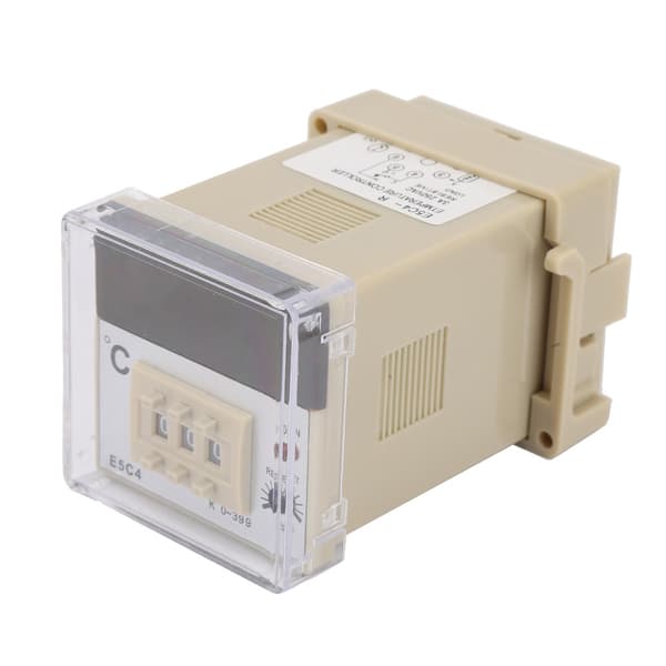 E5C4-R Digital temperaturregulator termostat med K-typ termoelementsensorprob