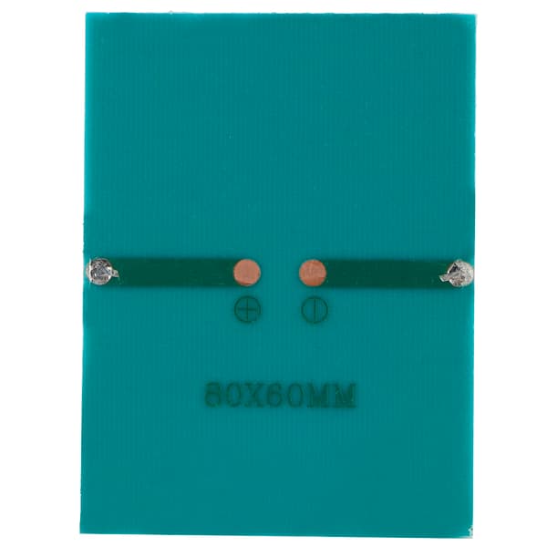 4-pak 0,65W 2V DIY solpanelmodulsystem til opladning af solcellebatteri 60x80mm