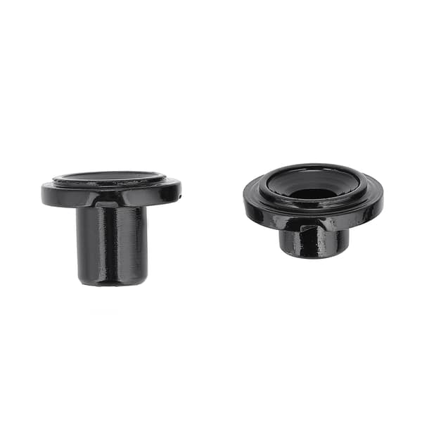 2-pack 5 mm 7,8 mm stränghållare med skruvar för elgitarrdelar (svart)