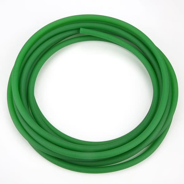 Grøn Tekstureret PU Rund Drivrem 8mm x 5m til Transmissionssystemer
