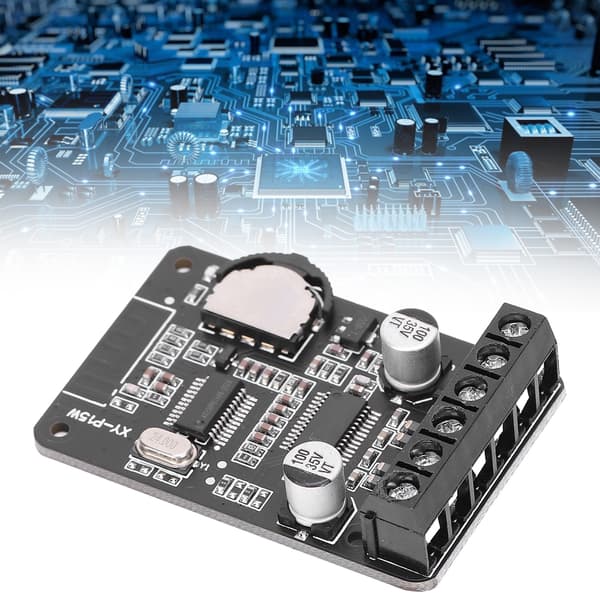 Bluetooth Stereo Effektförstärkarkort 15W Digital Modul HiFi Elektronisk Komponent
