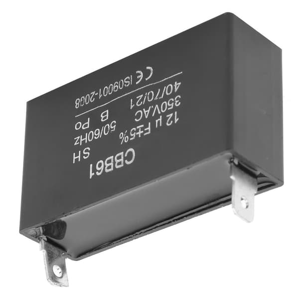 CBB61 12uF 350VAC Motorkondensator til Aircondition og Benzingeneratorstarter