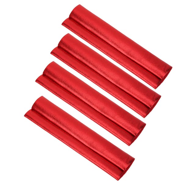 4-pack tyg stötdämpare dammskydd skyddsdelar för 1/10 RC bil röd